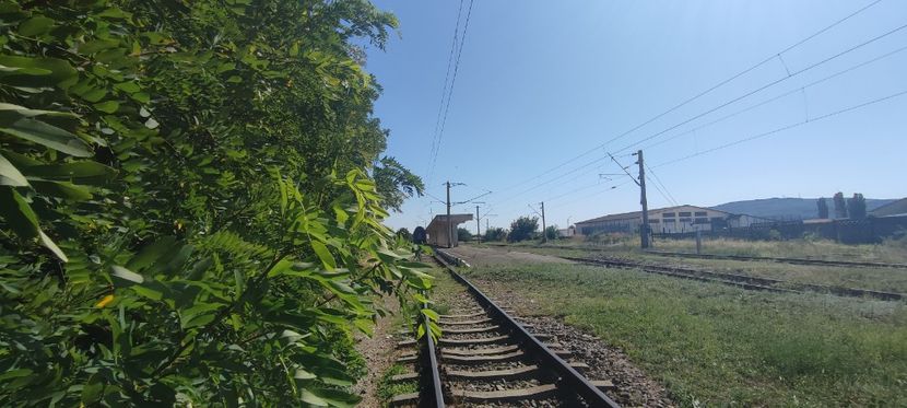 linie cf - zona garii si ozana