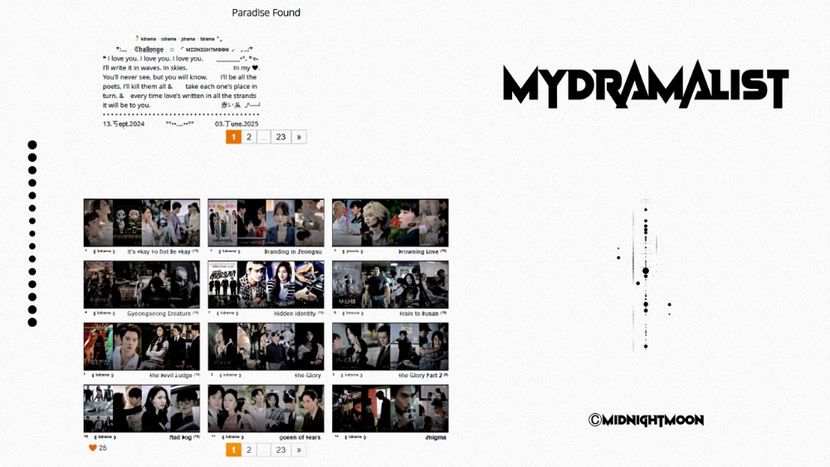 ≡;- ¹³ˑ⁰⁹ˑ²⁰²⁴ ⁻ ⁰³ˑ⁰⁶ˑ²⁰²⁵ ꒰ °Pɑɾɑɗise Fσuƞɗ ꒱ - When One Thing Ends