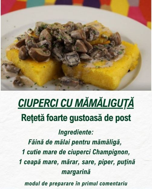  - Meniul zilei - ce mai gatim azi - idei de retete