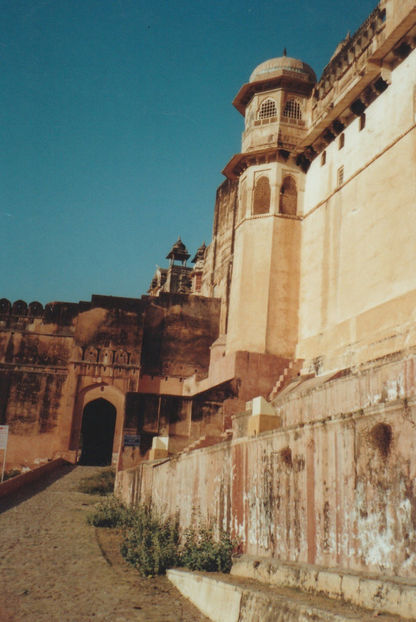 Intrarea în fortul Amber - Jaipur