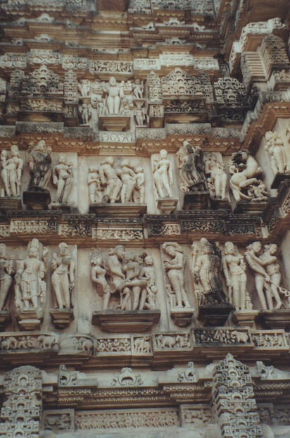 Khajuraho Sculpturile erotice - Khajuraho