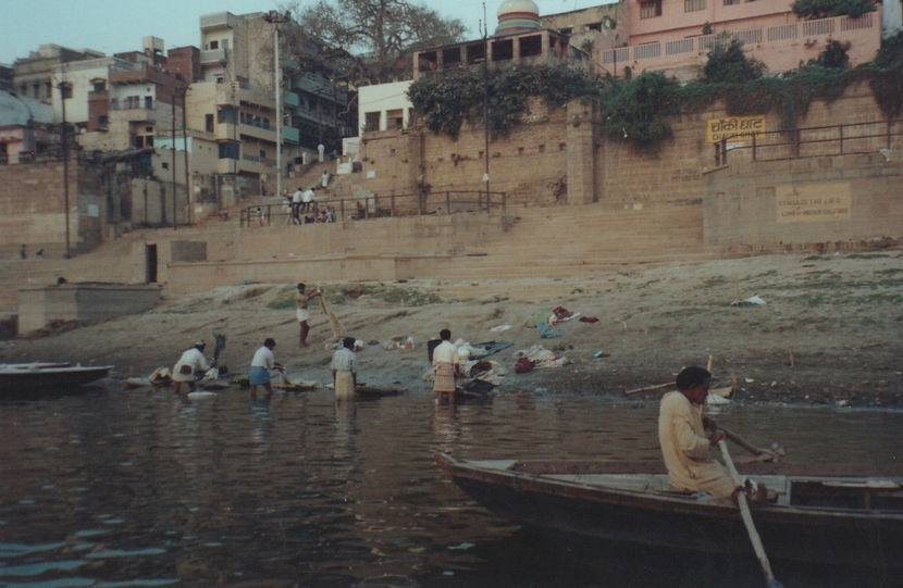 La spălat de rufe - Varanasi