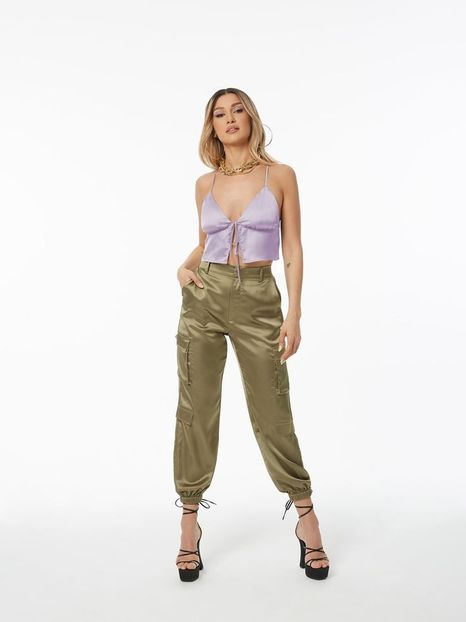 ABOUT YOU x Alina Eremia, Damen Top 'Talea', lila - Moda Alina Eremia