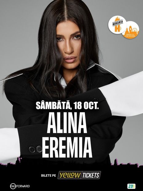  - concert alina eremia 18 octombrie bucuresti