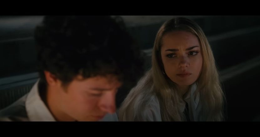 Alicia ⁽ⁿᵘᵐᵇᵉʳ ⁸⁾ hugs herself, trembling and makeup smeared. “What if it’s watching how we - The Devil is a Gentleman