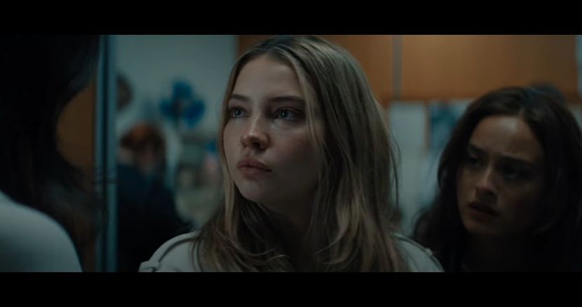 Margot looks at her reflection—smeared, pale, trembling—and slowly presses the scalpel to - The Devil is a Gentleman