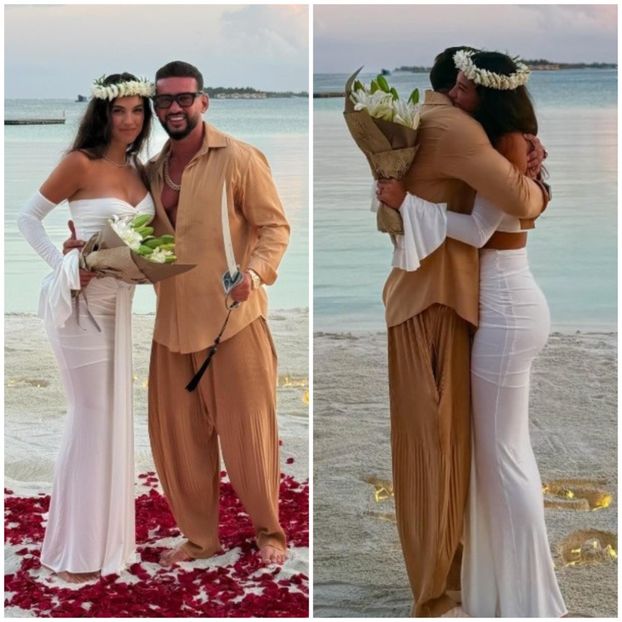  - Dorian Popa si Andreea sau casatorit in Maldive
