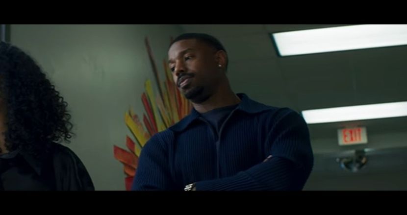 Amir studies a syringe like it’s a weapon. - The Devil is a Gentleman