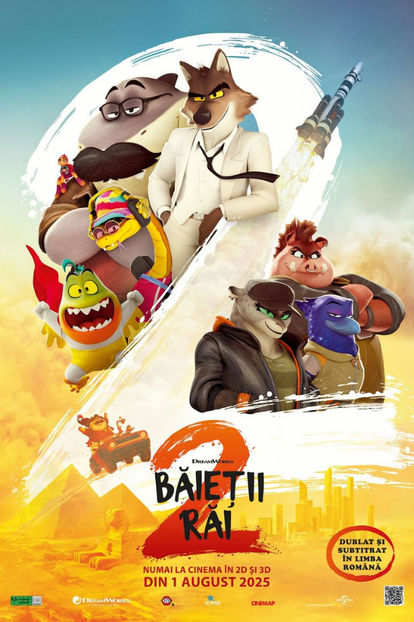 din 1 aug, The Bad Guys 2 (2025) - Filme in curand 1