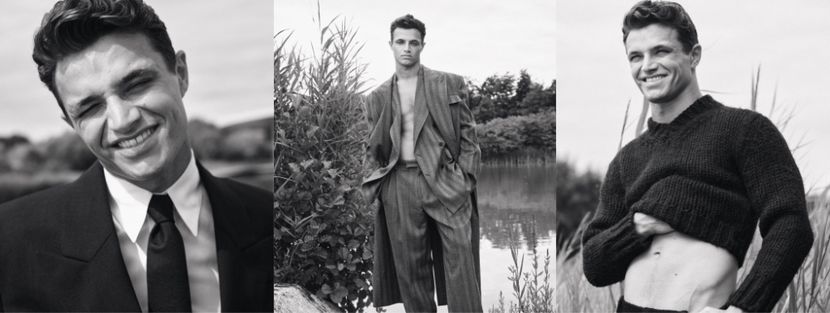 　　　　 Lando Norris as Landon Carter, 26 years - i feel the rush