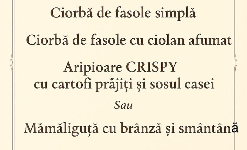  - Meniul zilei - ce mai gatim azi - idei de retete