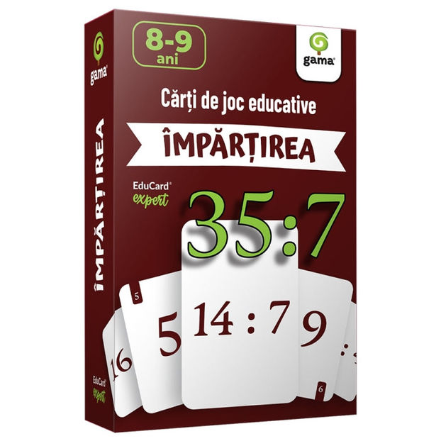 Impartirea 8-9 ani - EduCard Expert 7-99 ani