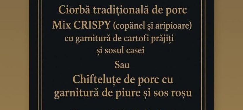  - Meniul zilei - ce mai gatim azi - idei de retete