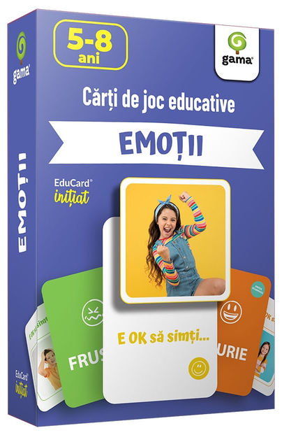 Emotii 5-8 ani - EduCard Inițiat 5-8 ani