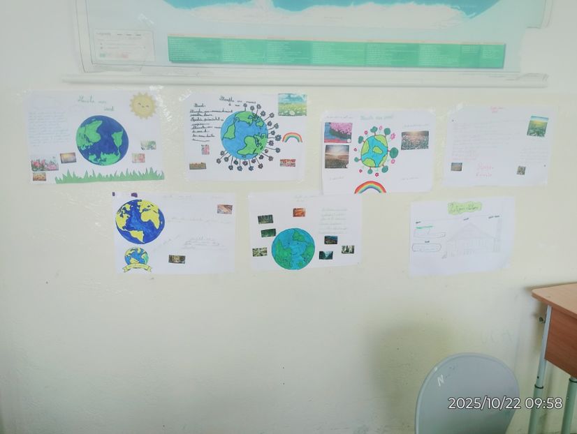 Cls 5a , dirig Vieru Cristina de engleza - 25-26 Hoghiz sapt Verde