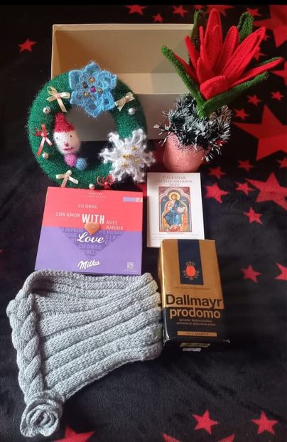 Secret santa 2024. Am primit de la doamna Anabela Emilia Calciu, comuna Urdari, judetul Gorj - Secret Santa