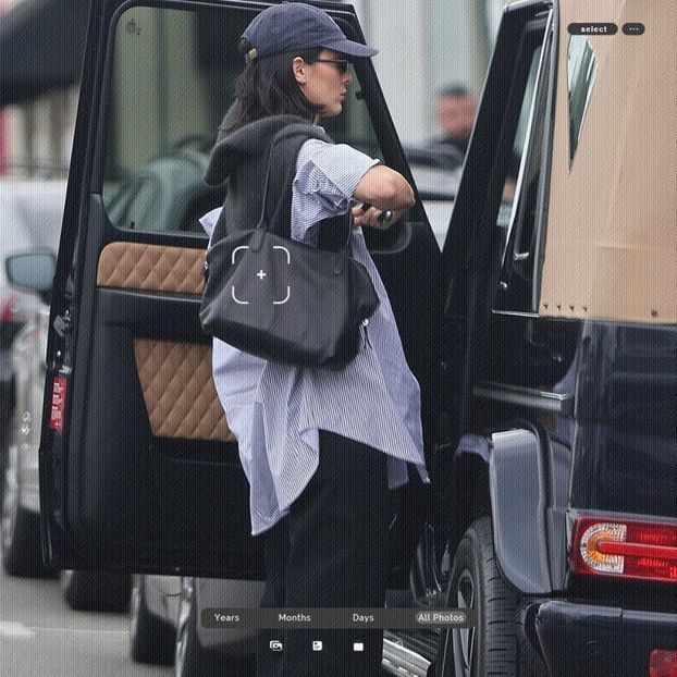 ،02.12 Ꜥℐẹṇṇẹṛ on ²⁶⳽ep in West Hollywood, CA; arriving at Galerie Half. - a universe of exploding stars