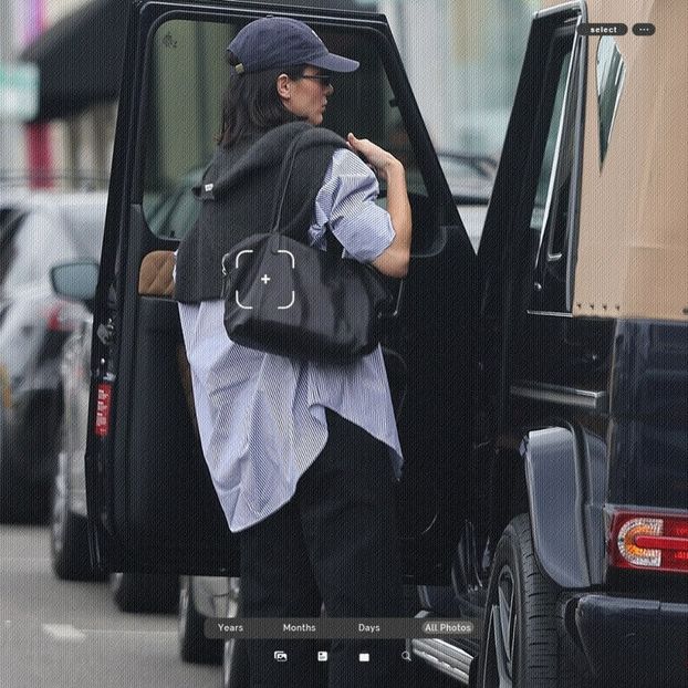 ،03.12 Ꜥℐẹṇṇẹṛ on ²⁶⳽ep in West Hollywood, CA; arriving at Galerie Half. - a universe of exploding stars