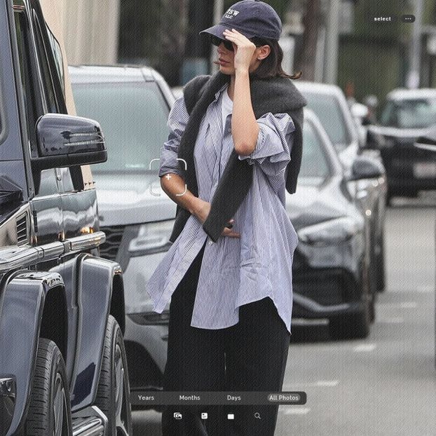 ،05.12 Ꜥℐẹṇṇẹṛ on ²⁶⳽ep in West Hollywood, CA; arriving at Galerie Half. - a universe of exploding stars