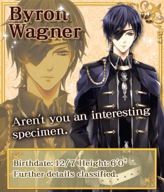 Byron Wagner ♡♡ - Otome games