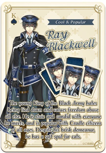 Ray Blackwell ♡ - Otome games