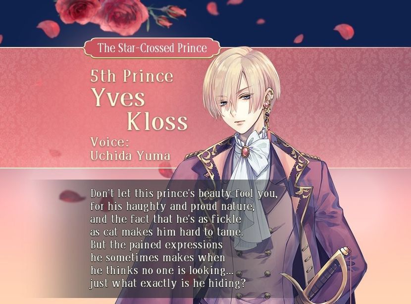 Yves Kloss ♡♡ - Otome games