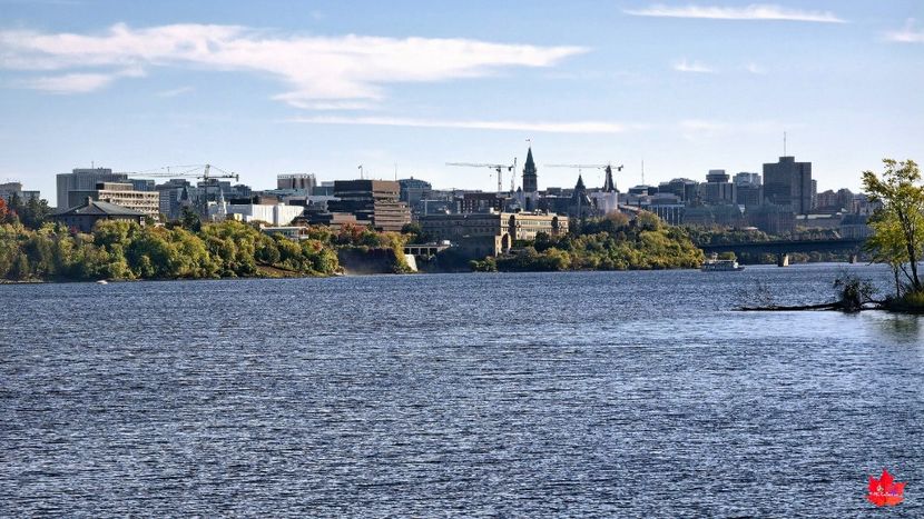 Ottawa seen from Gatineau - OTTAWA -- CANADA