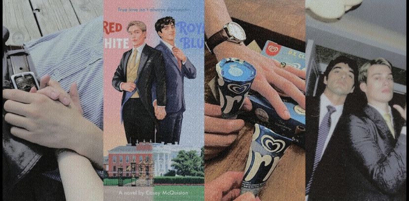 ˓❛Red, White&Royal Blue❜˒[3✭]ᵇʸقC̣.♥ṂQ̣. - Dripping Silhouettes