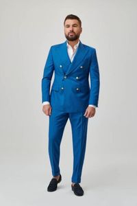 Costum-Casual-Adrian-Mutu-Double-Breasted-Albastru-1-300x450 - Adrian Mutu