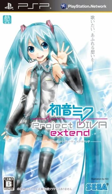 Hatsune Miku: Project DIVA extend (JP) - Jocuri PSP