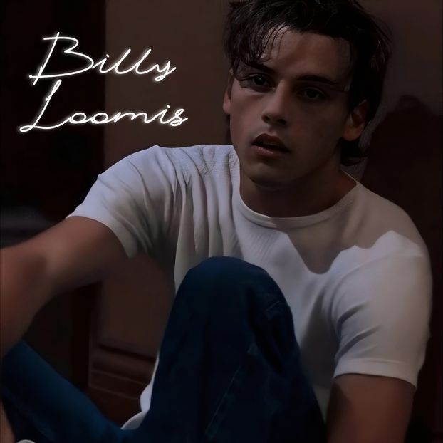 [X] Billy Loomis ♂ #crawlingback2me. - I see my reflection in your eyes - elimina
