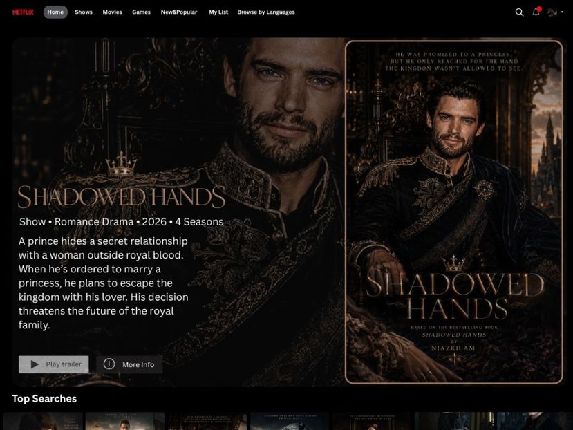 ⸺ 4,4⭐ | Shadowed Hands | Genre: Romance Drama  |  Starring: David Corenswet  ⸺ - Apollo l eliminate