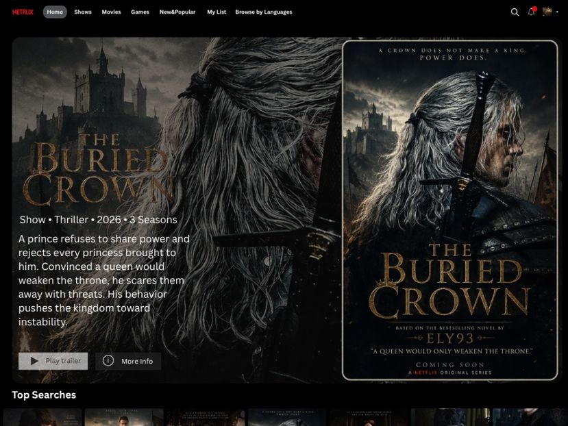⸺ 3,5 ⭐ | The Buried Crown | Genre: Thriller | Starring: Henry Cavill ⸺ - Apollo l eliminate