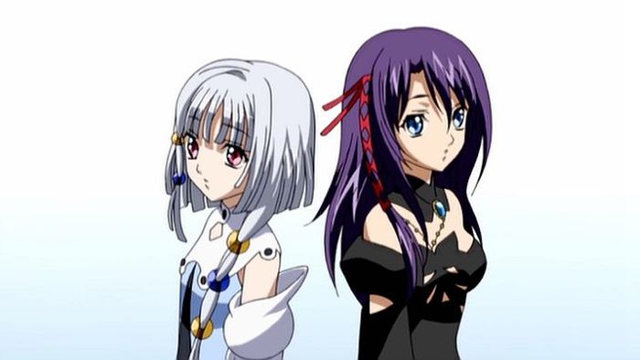 Saya  (sora lu Toushiro) si Tara - Kiddy Grade and Kiddy Girl