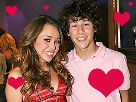 <3 <3 e deja logic - miley cyrus and nick jonas