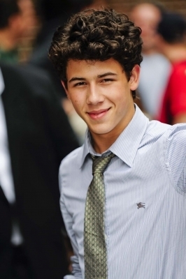 Nick Jonas on The Late Show With David Letterman (1)