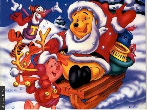 Winny Christmas - poze din desene animate
