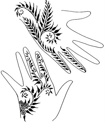 simple henna