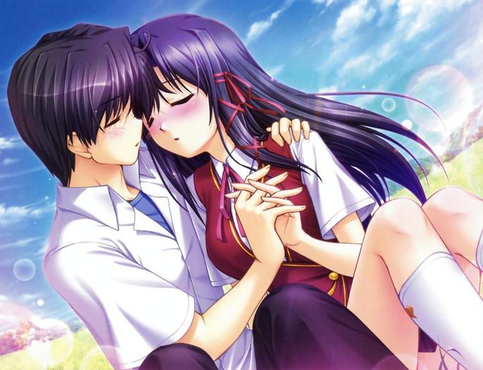 holding[1] - Anime couples- Pt YoYo2315 kissyou