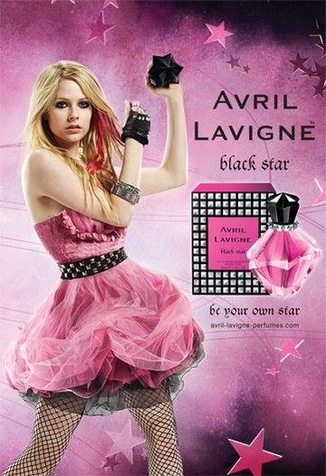 Avril-Lavigne-Black-Star-ad; yabadabadoooo
