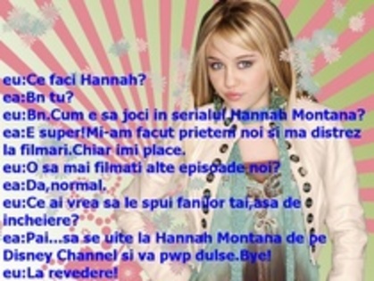 test hannah montana - revista cu cele mai tari vedete de la DisneyChannel