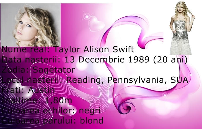 date despre taylor swift - Revista Taylor Swift