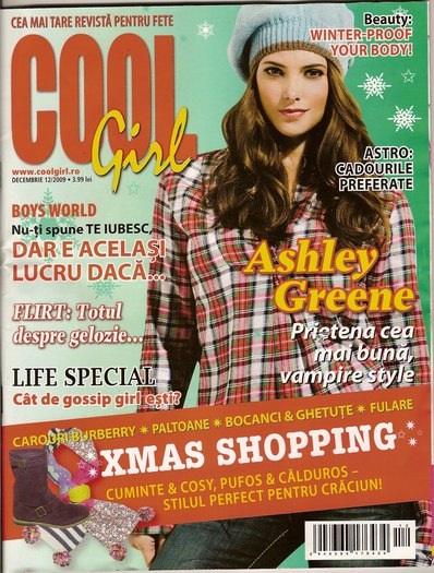 cool girl - cu ashley greene - magazin de reviste