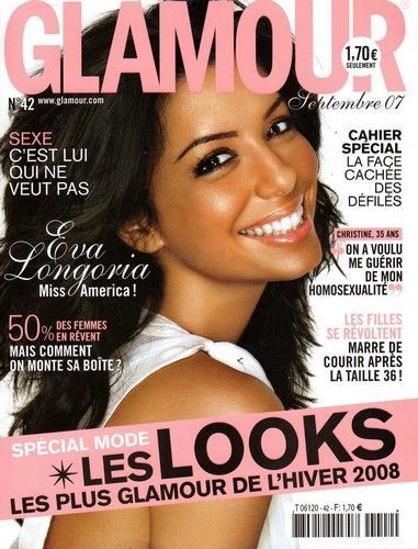 glamour - cu eva longoria - magazin de reviste
