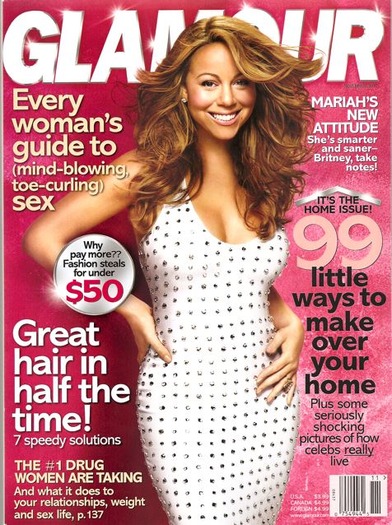 glamour - cu mariah carey