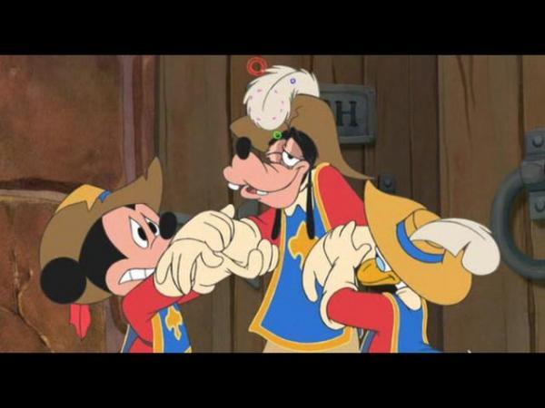 Mickey-Donald-Goofy-The-Three-Musketeers-Mickey-Donald-Goofy-The-Three-Musketeers-76442,127085 - Mickey Donald Goofy The Three Musketeers