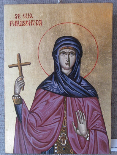 Sf. Parascheva - a Icoane pe lemn
