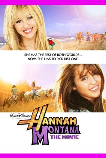 hmmovieposter - Hannah Montana the movie poster