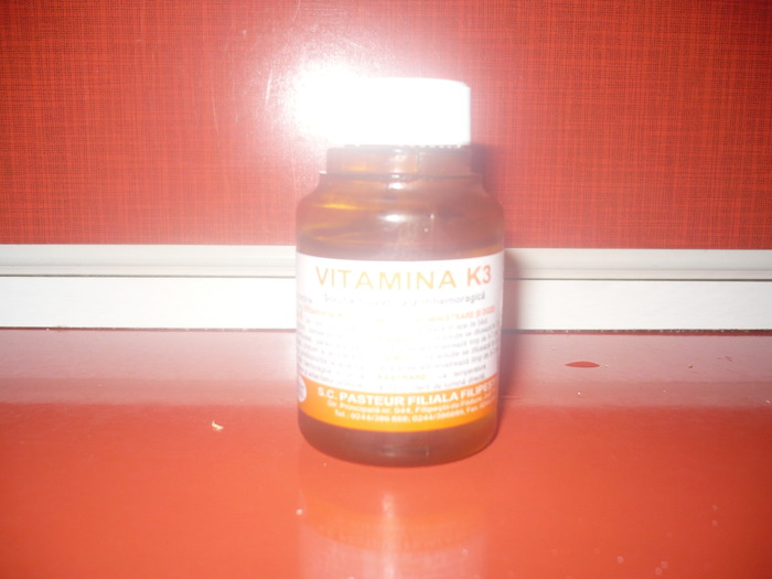 Vitamina K3 - Tratamente Iepuri