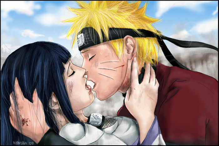 NaruHina__Because_I_love_you_by_Agnet - naruto x hinata